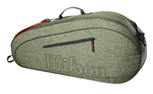 Load image into Gallery viewer, Wilson Team 3 pack Tennis Bag - Heather Green