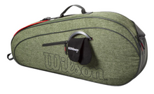 Load image into Gallery viewer, Wilson Team 3 pack Tennis Bag - Heather Green