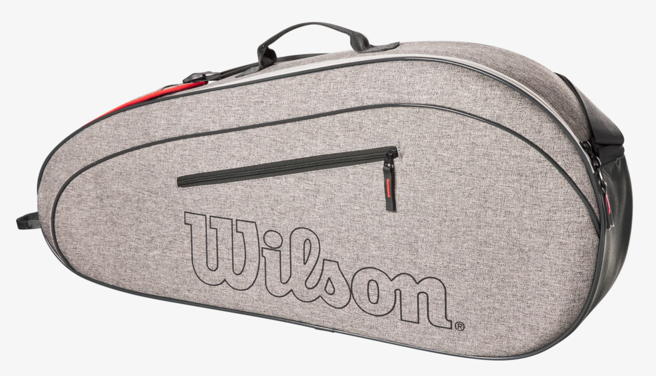 Wilson Team 3 pack Tennis Bag - Heather Grey