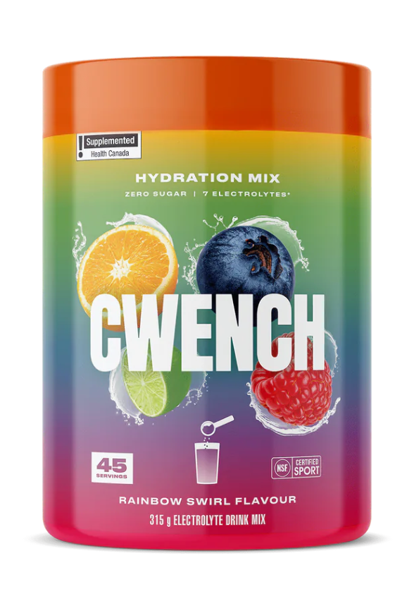 Cwench Hydration Mix Bottle - Rainbow Swirl