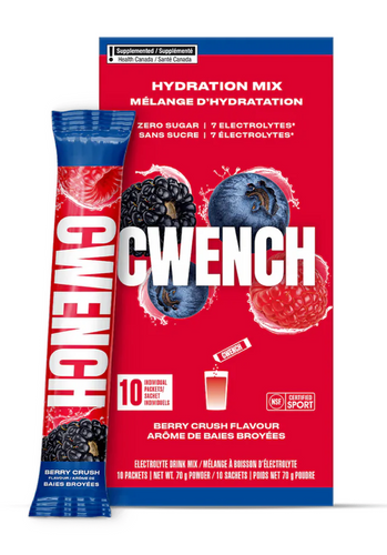 Cwench Hydration Mix Sachets - Berry Crush