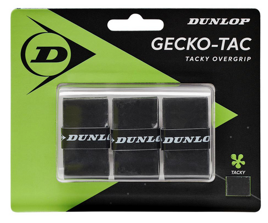 Dunlop Gecko-Tac 3 pack overgrip - black