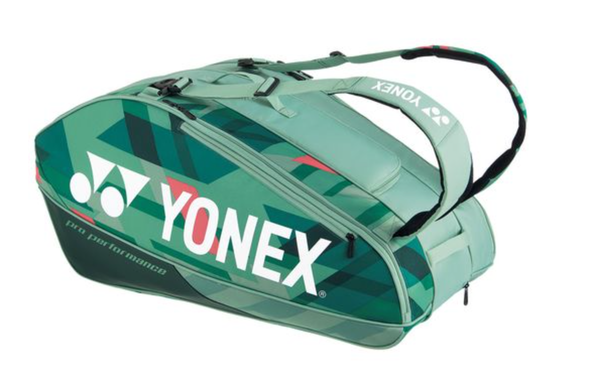 Yonex Pro Racquet Bag 9 pack Olive Green