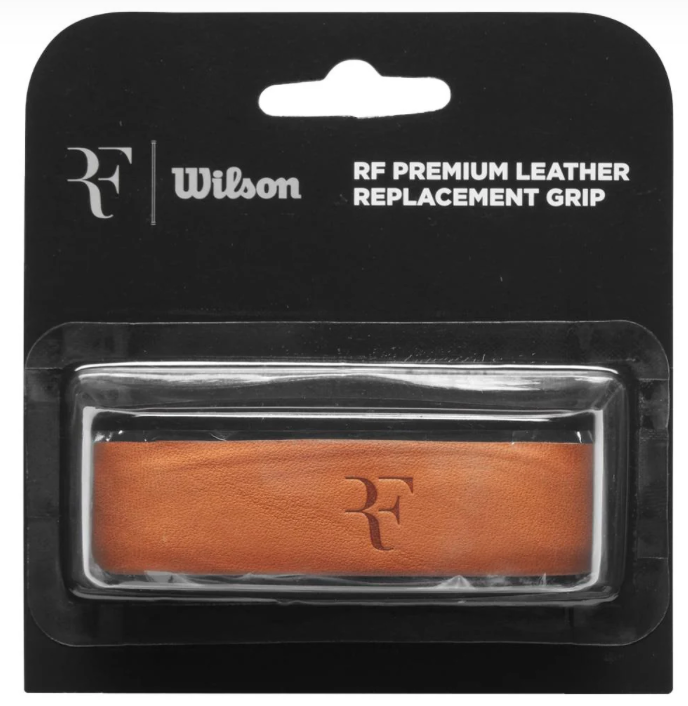 Wilson RF Premium Leather Replacement Grip - Brown