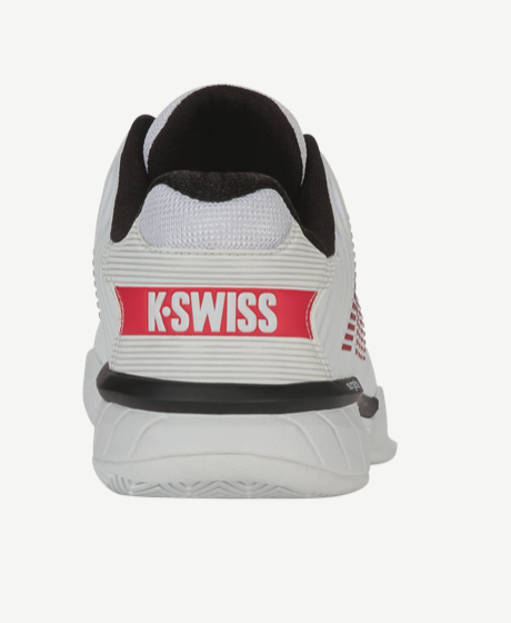 K-Swiss Men's Hypercourt Express 2 Wide (White/Black/Mars Red)