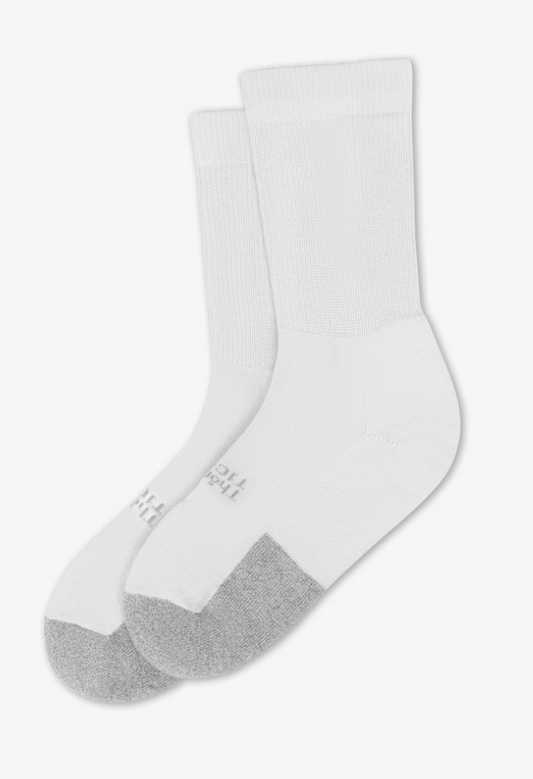 Thorlo Lite Padded Crew Sock T1CXU White