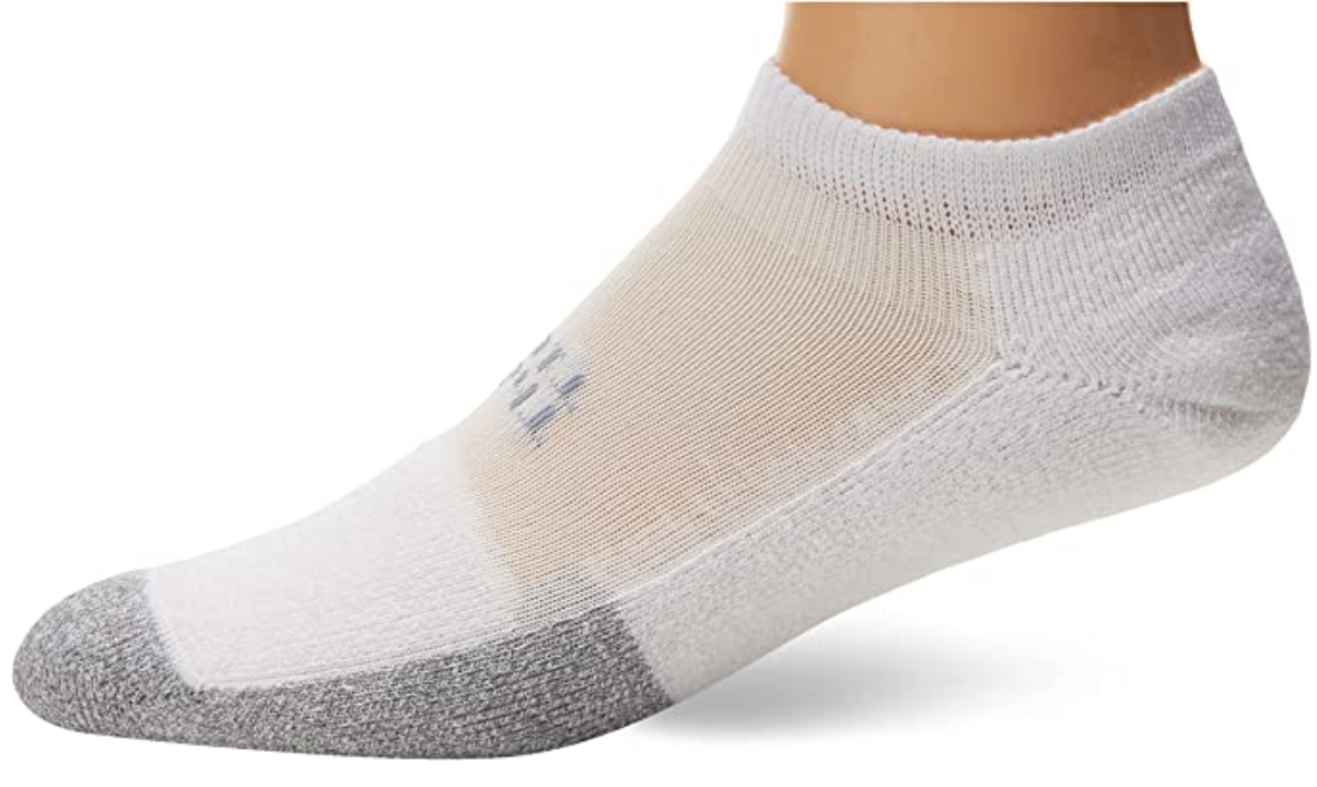 Thorlo Lite Padded Low Cut Sock T1CCU White