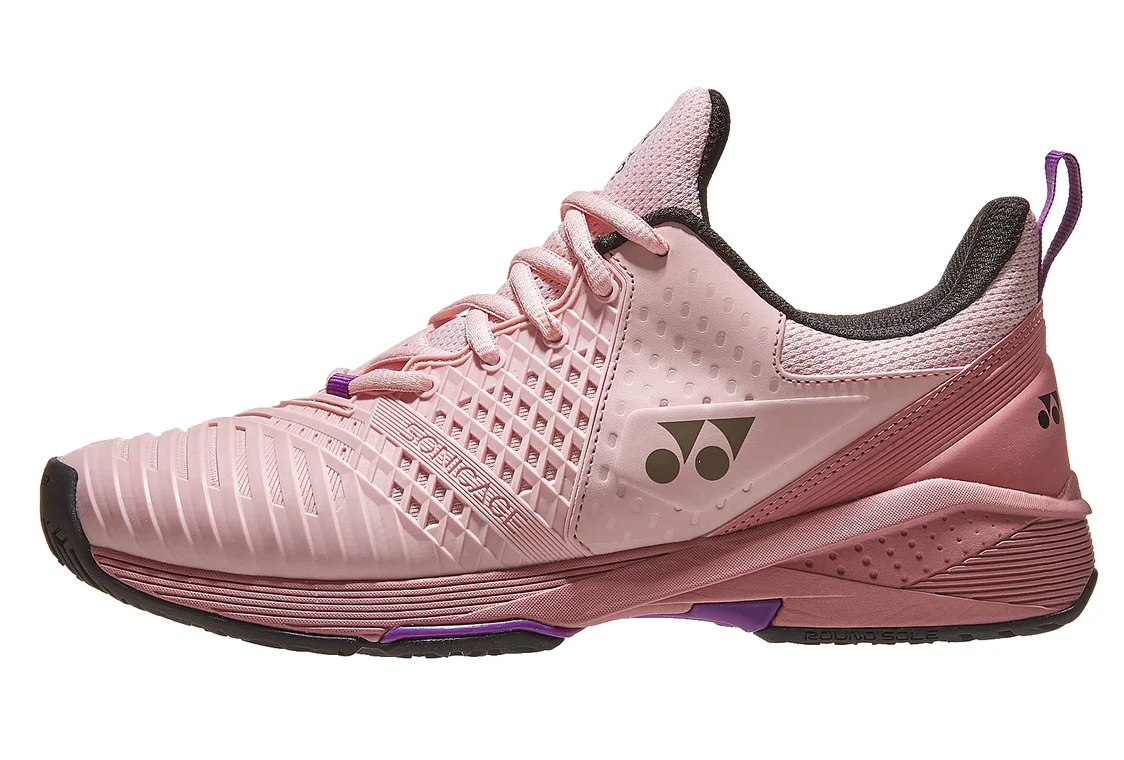 Yonex Sonicage 3 Womens Tennis Shoe- Pink/Beige