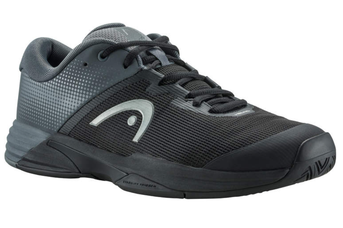 Head Revolt Evo 2.0 Mens Tennis Shoe (Black/Grey)