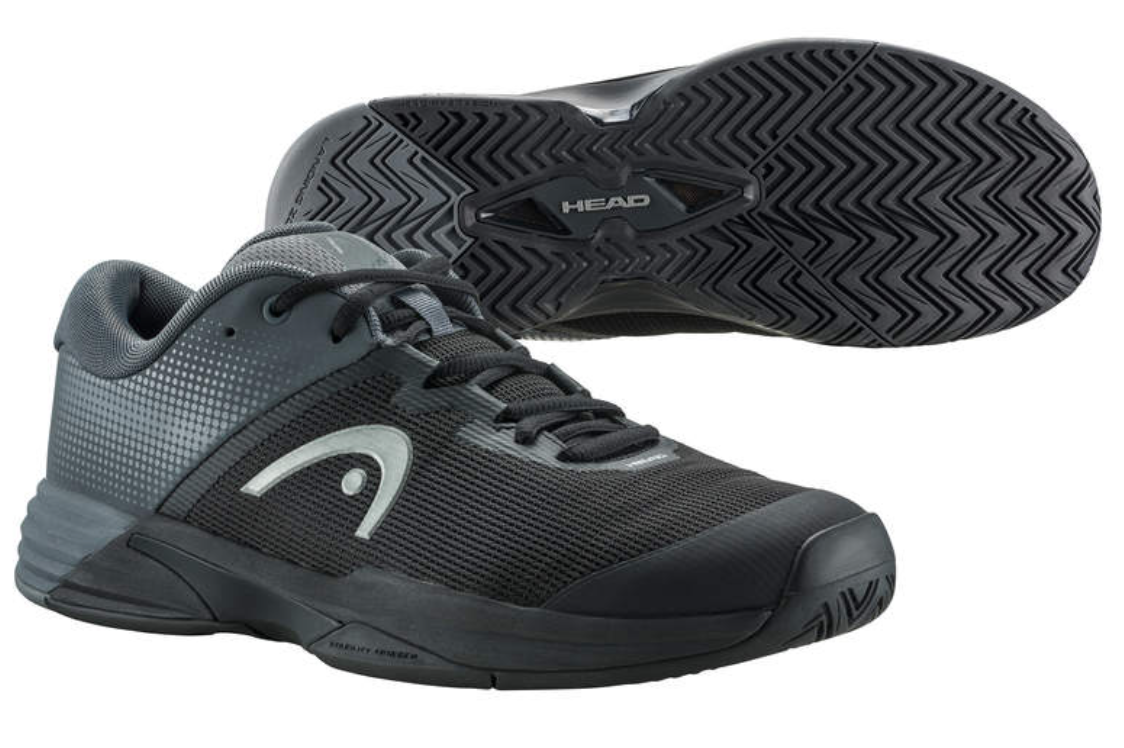 Head Revolt Evo 2.0 Mens Tennis Shoe (Black/Grey)