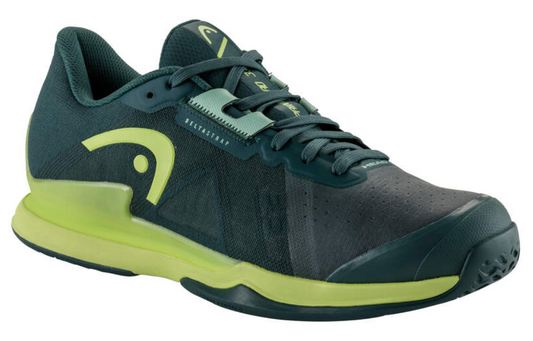 Head Sprint Pro 3.5 Mens Tennis Shoe (Forest Green/Light Green)